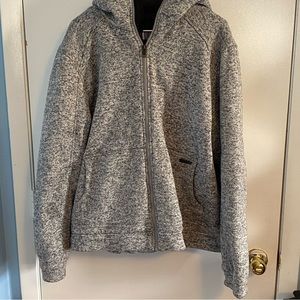 William Rast heavy jacket with hood. Size XL.